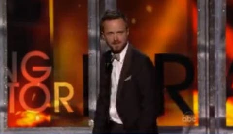 Emmy Awards 2012 Aaron Paul