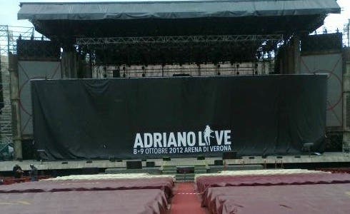Adriano Live all'Arena di Verona