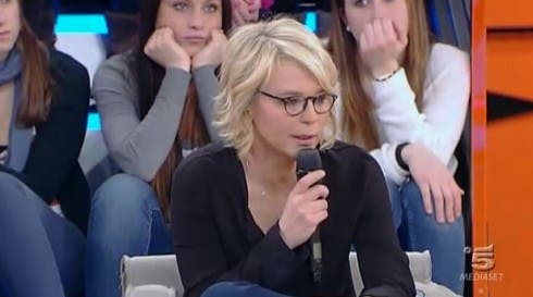 Maria de Filippi nella puntata di Amici del 16 marzo 2013