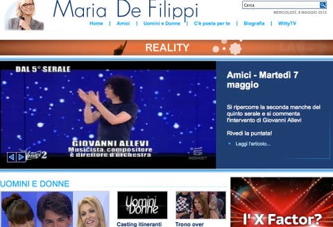 Maria De Filippi - X Factor 2