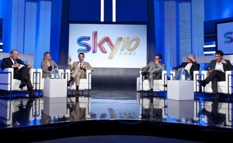 Conferenza Stampa Sky 10 anni