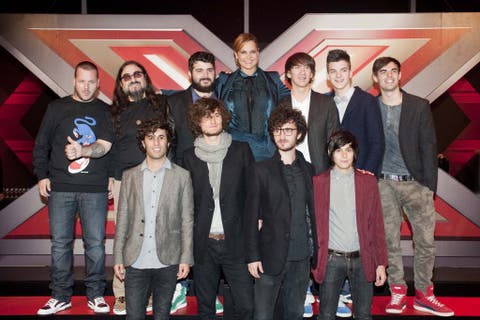 X Factor 7 - Simona Ventura con i gruppi