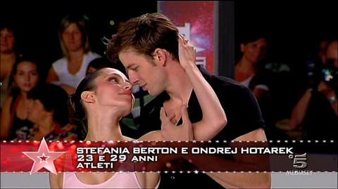 Italia's got Talent Stefania Berton e Ondrej Hotarek