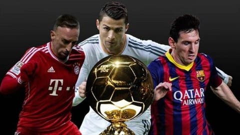 I candidati Ribery, Ronaldo e Messi (foto eurosport.it)
