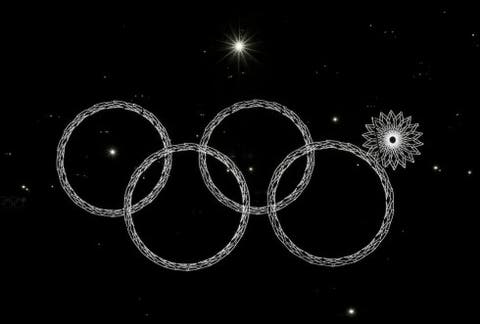 Sochi 2014 - 4 cerchi olimpici