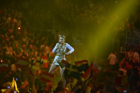 Emma e la band danese all'Eurovision Song Contest 2014 4