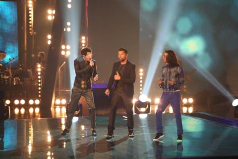 The Voice 2014 Semifinale Ricky Martin con Maggioni e Pino