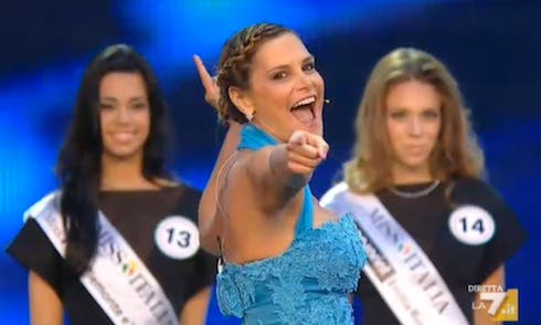 Finale Miss Italia 2014, Simona Ventura