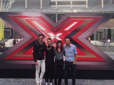 Mika, Fedez, Cabello e Cattelan alla conferenza di X Factor 8