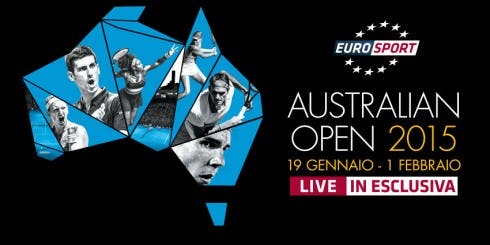 Australian Open 2015 su Eurosport