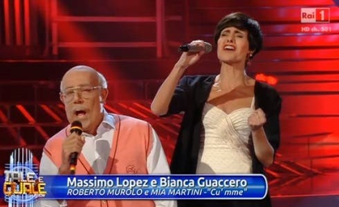 Tale e Quale 2015 - Massimo Lopez/Murolo e Bianca Guaccero/Mia Martini