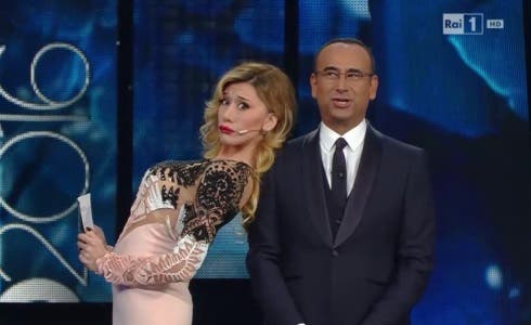 Sanremo 2016 - Virginia Raffaele imita Belen