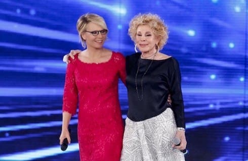Maria De Filippi e Ornella Vanoni - Amici 2016