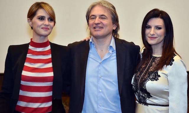 Paola Cortellesi, Antonio Campo Dall'Orto e Laura Pausini