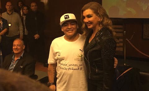 Milly Carlucci e Maradona
