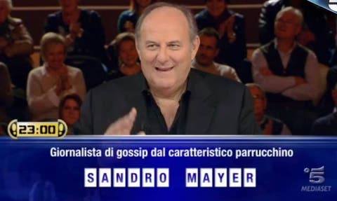 Caduta Libera - parrucchino Sandro Mayer