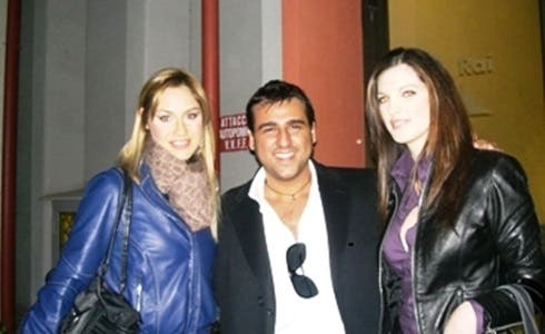 Elena Ossola e Angela Tuccia con un giovane Davide Maggio