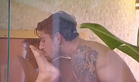 Ignazio e Cecilia in sauna - GF Vip 2017