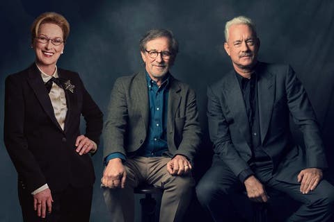 Meryl Streep, Steven Spielberg, Tom Hanks