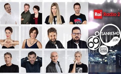 Rai Radio2 a Sanremo 2019