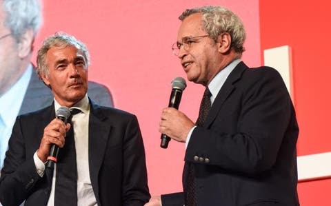 Massimo Giletti ed Enrico Mentana
