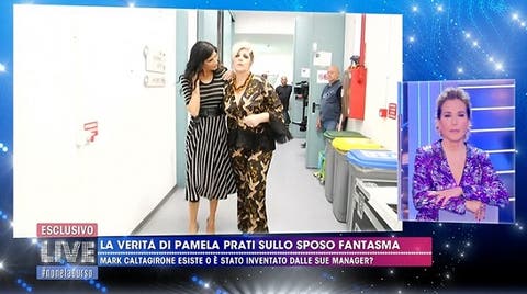 Pamela Prati lascia lo studio di Live