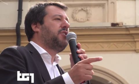 Salvini, Tg1