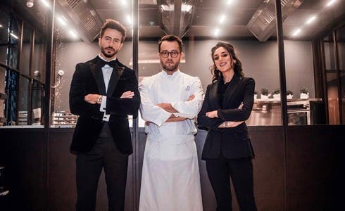 Marco Ferri, Alessandro Negrini e Chiara Carcano in Chef Save The Food