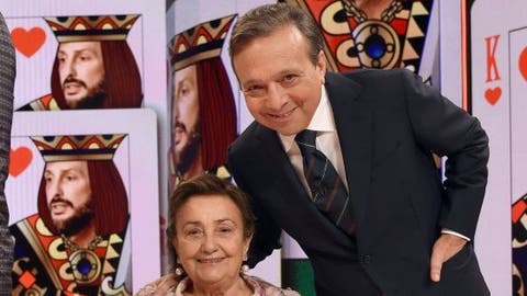 Piero Chiambretti con la madre