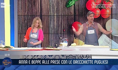 Anna Falchi e Beppe Convertini