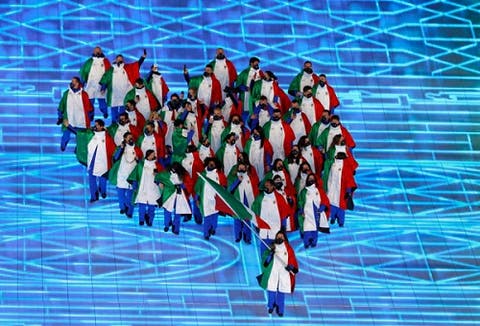 L'Italia alla Cerimonia d'Apertura delle Olimpiadi Invernali 2022