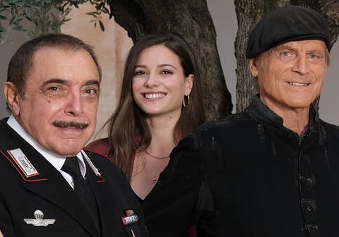 Nino Frassica, Emma Valenti e Terence Hill