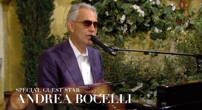 Andrea Bocelli a Beautiful (immagini dal promo)