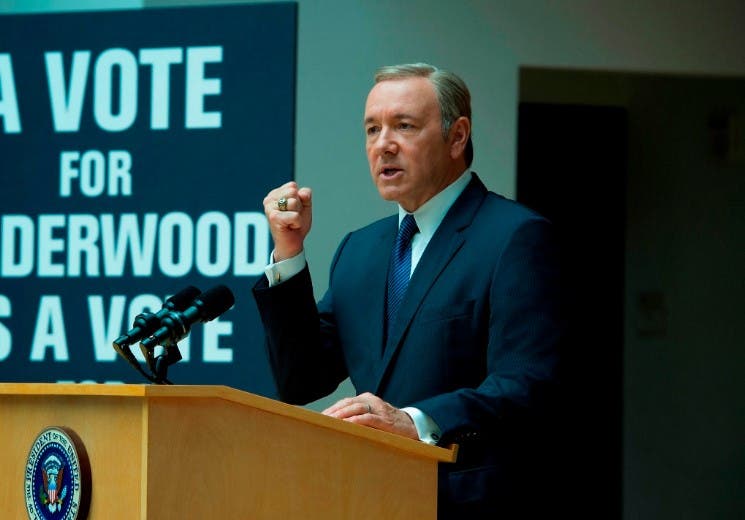 Kevin Spacey (foto da House of Cards)