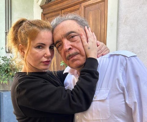 Nino Frassica con la moglie (IG Barbara Exignotis)