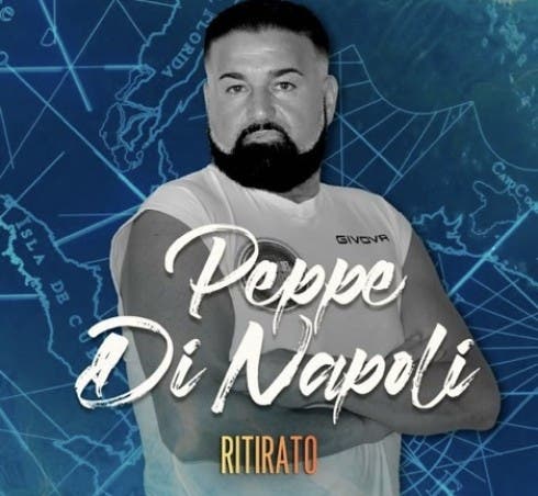 Peppe Di Napoli si ritira dall’Isola dei Famosi