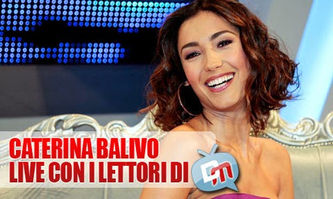 Caterina Balivo LIVE