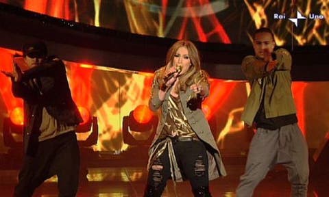 Jennifer Lopez, Festival di Sanremo 2010
