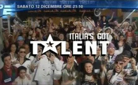 Ascolti tv sabato 12 dicembre (Italia's got talent)